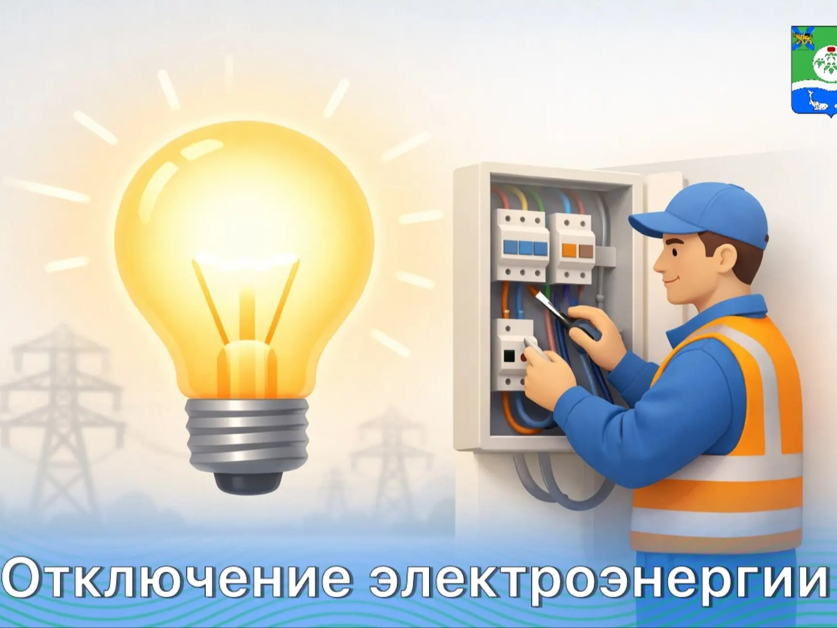 Отключение электроэнергии.